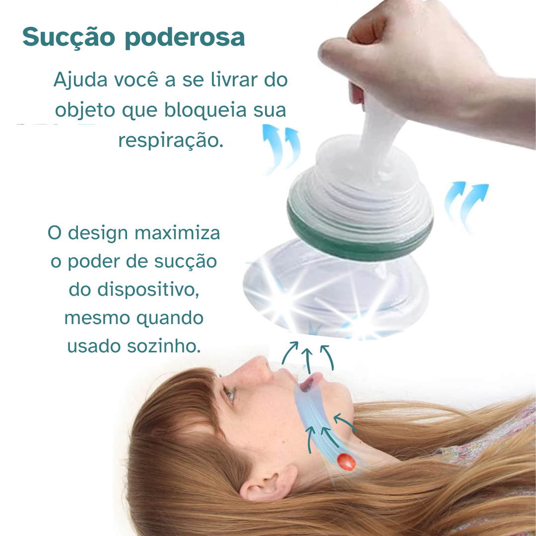 DESENGASGADOR AIR FREE -  SALVE VIDAS! 40% OFF